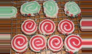 Refrigerator Pinwheel Cookies